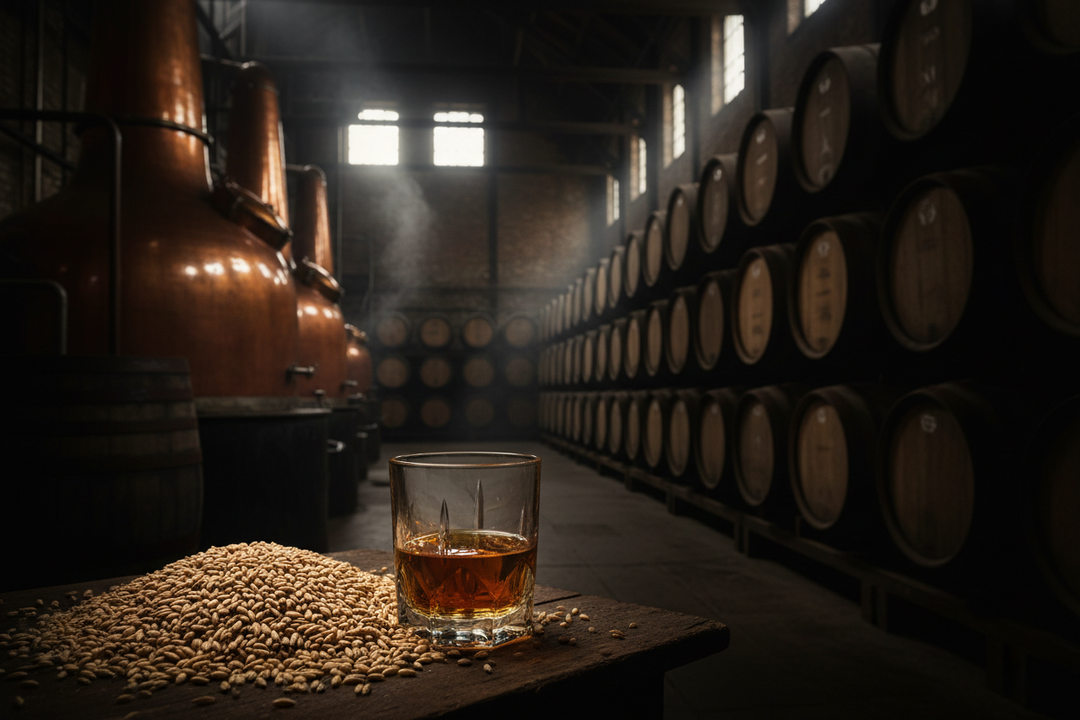 Wie entsteht Whisky? Herstellung von der Gerste bis zur Flasche