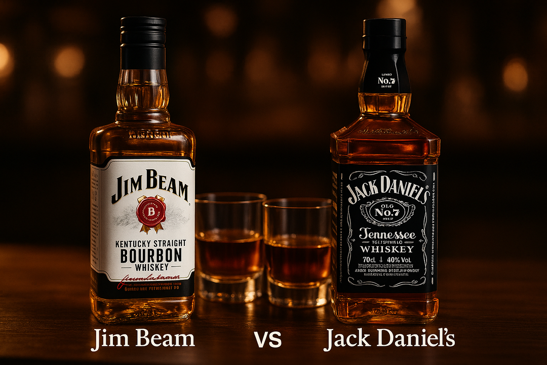 Jim Beam vs. Jack Daniel’s – Die Unterschiede zweier Whiskey-Legenden